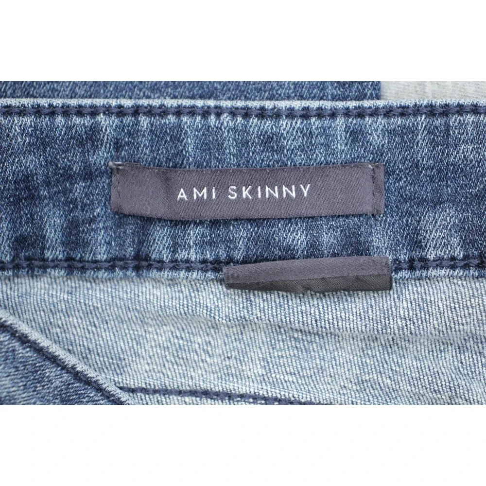 NYDJ Jeans‎ Womens 10 Blue Cotton Blend Stretch Ami Skinny